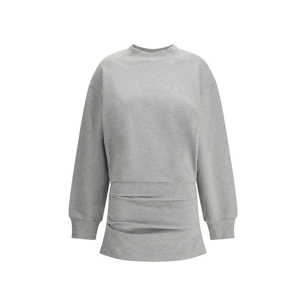 The Attico Mini Cotton Long Sleeve Dress
