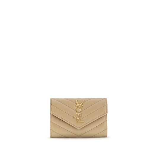Saint Laurent Cassandre Leather Wallet
