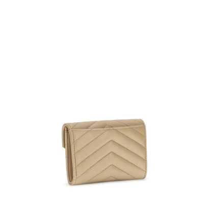 Saint Laurent Cassandre Leather Wallet