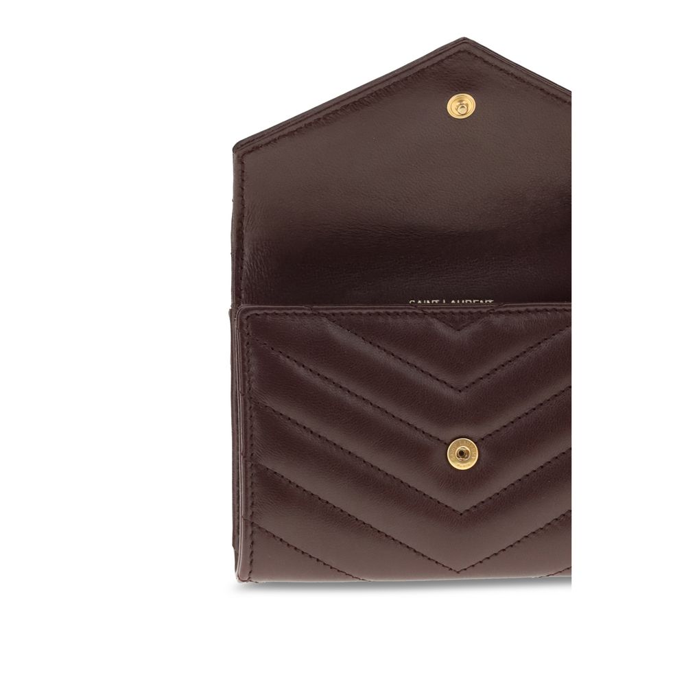 Saint Laurent Cassandre Leather Wallet