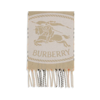 Burberry Knight Stamp Reversible Cashmere Scarf