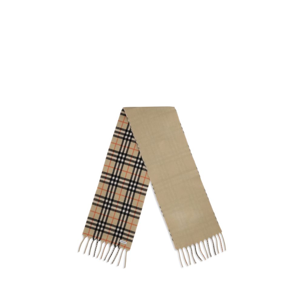 Burberry Knight Stamp Reversible Cashmere Scarf