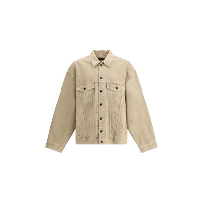 Balenciaga Oversized Denim Jacket - Statement Outerwear Redefined