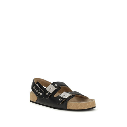 Balenciaga x Scholl Flat Sandals - Chic Comfort and Style