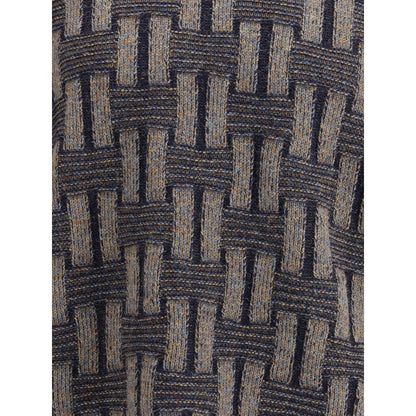 Giorgio Armani Crewneck Sweater in Fine Camel Wool