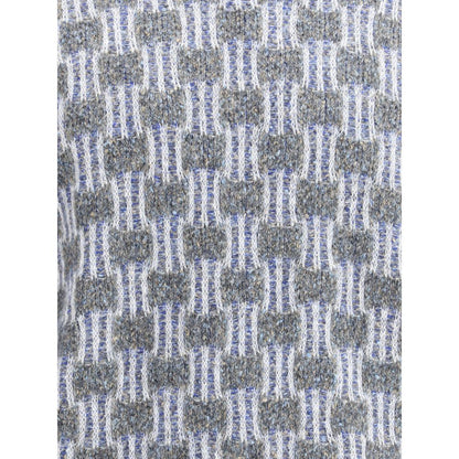 Giorgio Armani Graphic Pattern Turtleneck Sweater