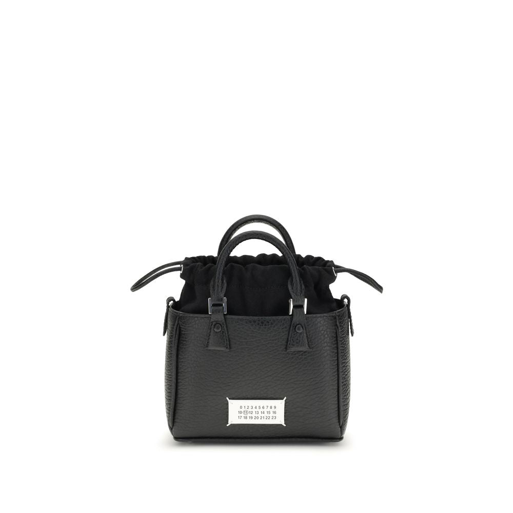 Margiela 5ac Horizontal Shoulder Bag in Garnet Leather