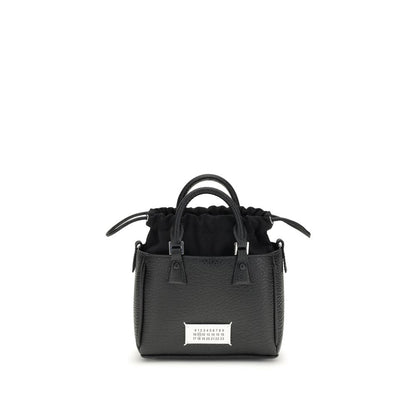 Margiela 5ac Horizontal Shoulder Bag in Garnet Leather