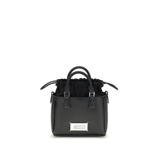 Margiela 5ac Horizontal Shoulder Bag in Garnet Leather