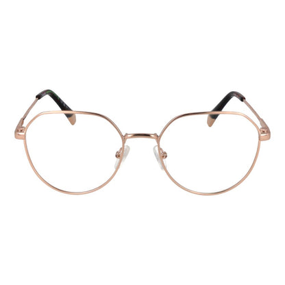 Polaroid Gold Unisex Optical Frames – Round Full-Rim, 54mm