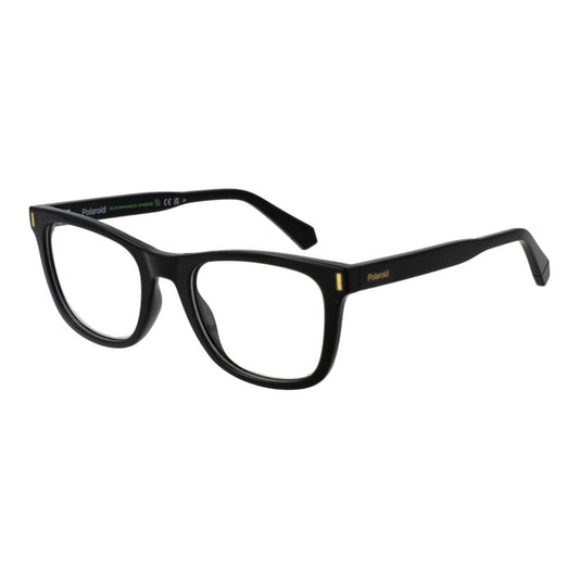 Polaroid Unisex Optical Frames – Black Rectangle Full-Rim