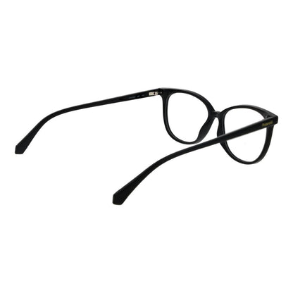 Polaroid Unisex Optical Frames – Black Full-Rim, 55mm