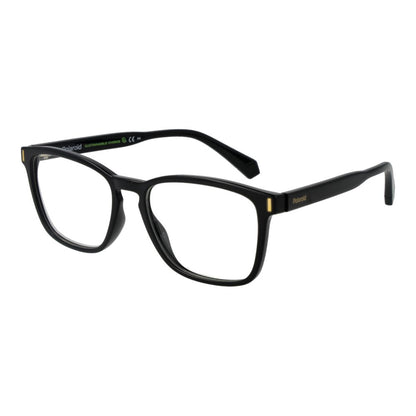 Polaroid Unisex Optical Frames – Black Rectangle Frame, 54mm