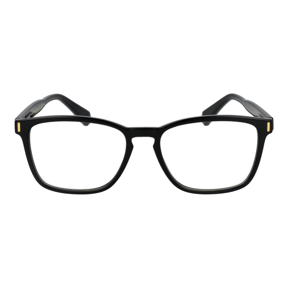 Polaroid Unisex Optical Frames – Black Rectangle Frame, 54mm