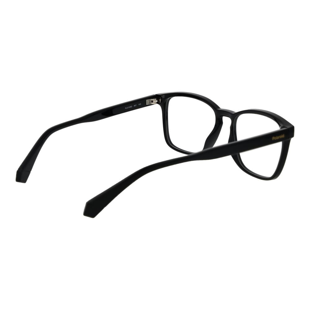 Polaroid Unisex Optical Frames – Black Rectangle Frame, 54mm
