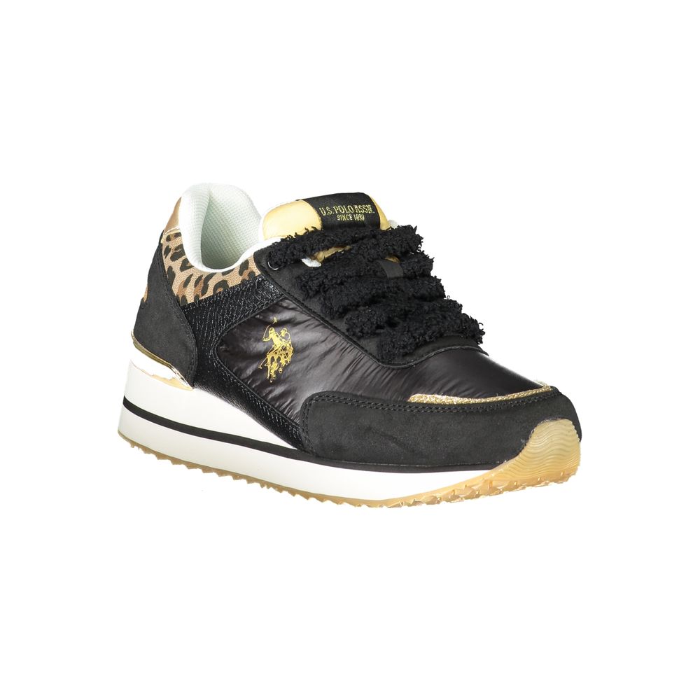 U.S. Polo Assn. Black Polyester Sneaker
