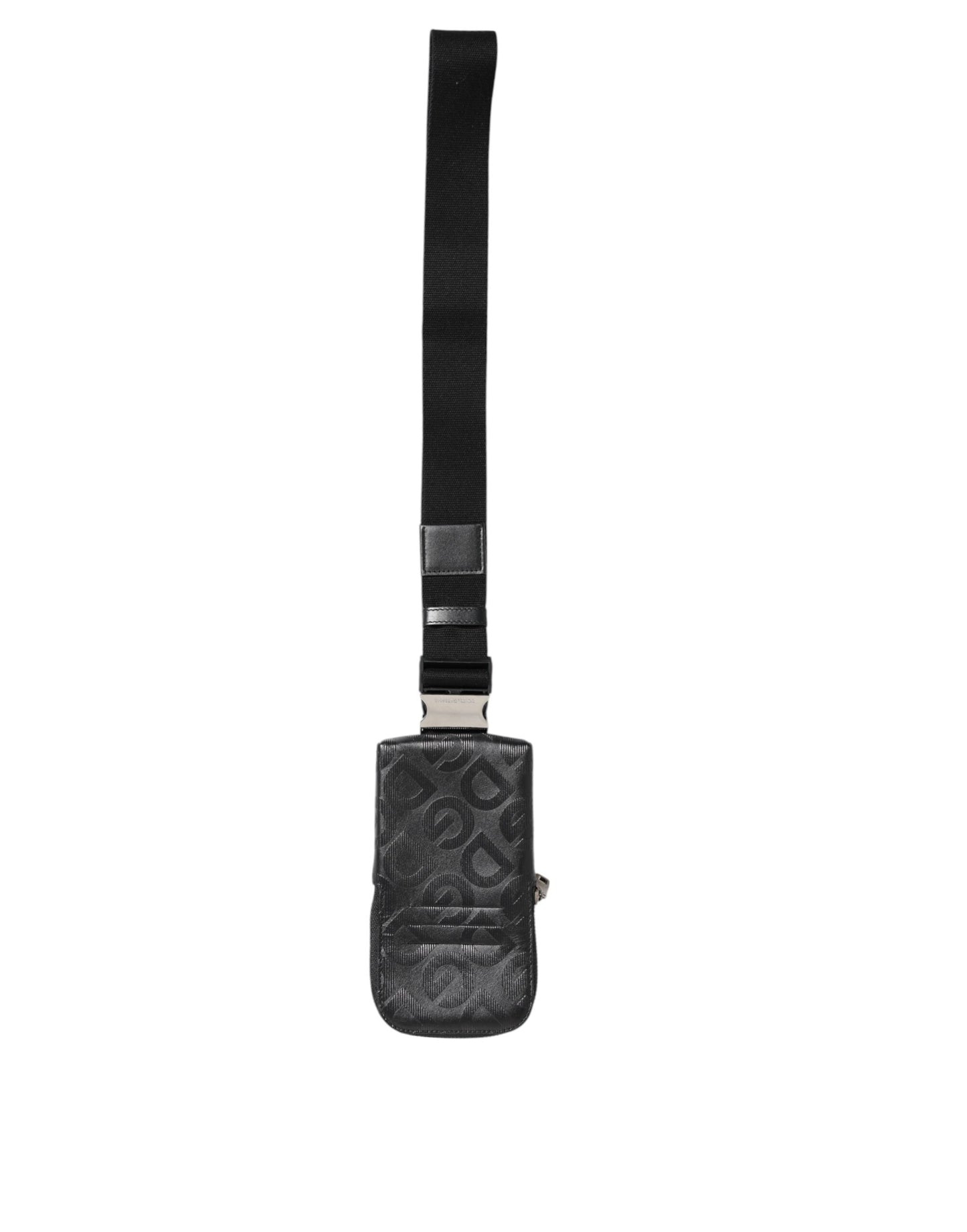Dolce & Gabbana Gray DG Logo Mania Purse Phone Belt Waist Bag