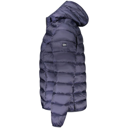 Norway 1963 Blue Polyamide Jacket with Hood