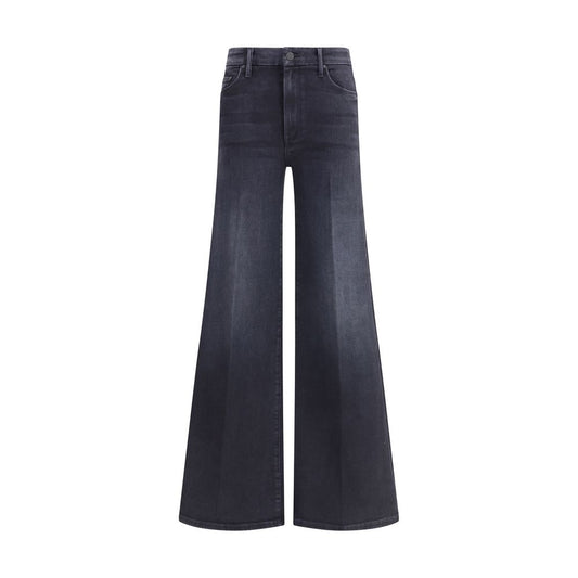 Mother Denim Wide Leg Stretch Cotton Jeans