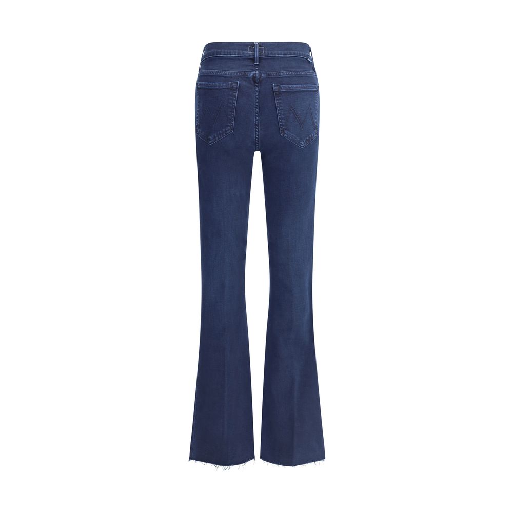 Mother Denim Weekender Fray Crop Flare Jeans