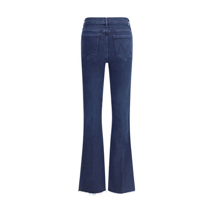 Mother Denim Weekender Fray Crop Flare Jeans