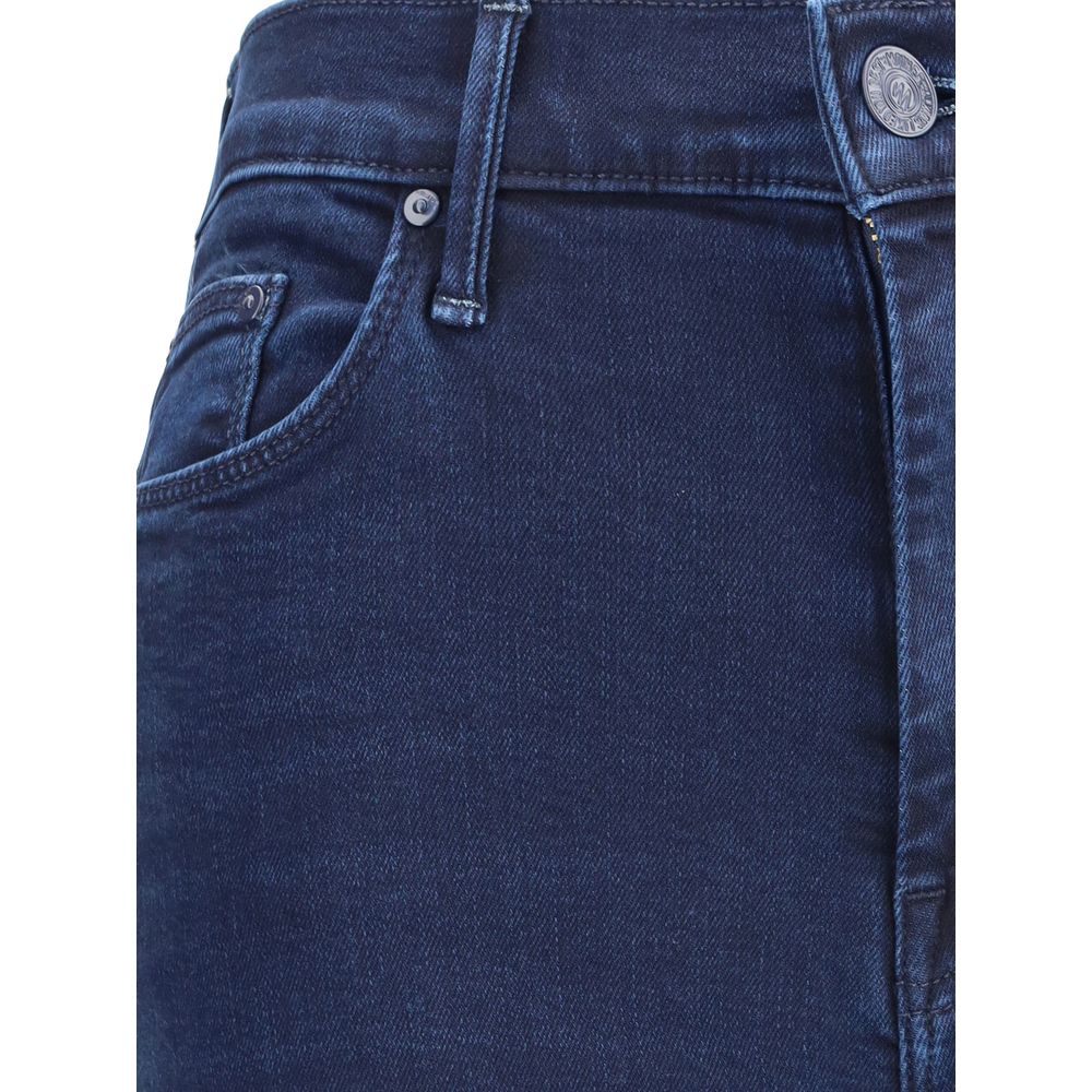 Mother Denim Weekender Fray Crop Flare Jeans