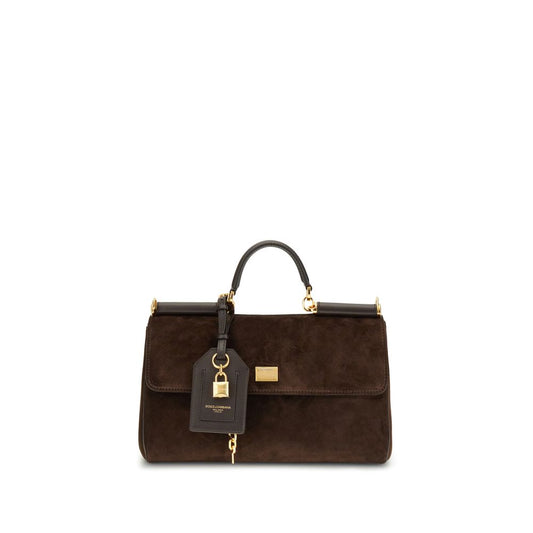 Dolce & Gabbana Brown My Sicily Handbag