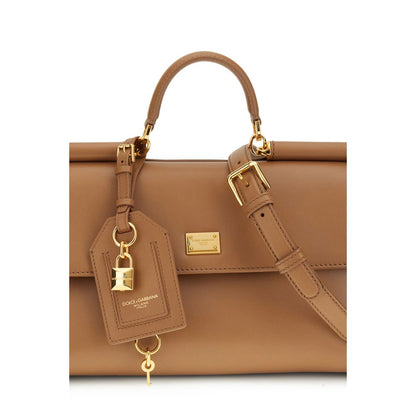 Dolce & Gabbana Tan My Sicily Handbag