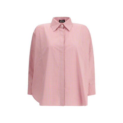 Ella Kimono Shirt - Elegant Oversized Cotton Top