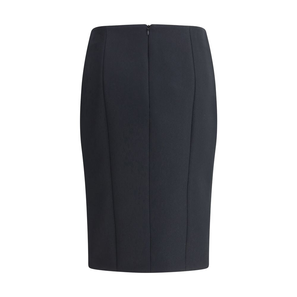 Giorgio Armani Techno Scuba Pencil Skirt