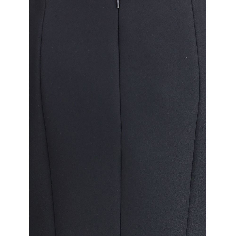 Giorgio Armani Techno Scuba Pencil Skirt