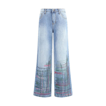 Ella Wide-leg Jeans: Contemporary Style with a Bold Twist