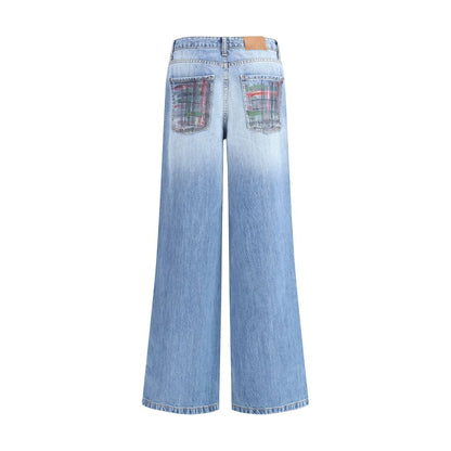 Ella Wide-leg Jeans: Contemporary Style with a Bold Twist