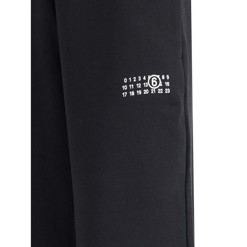 MM6 Logoed Sweatpants: Comfort Meets Contemporary Style