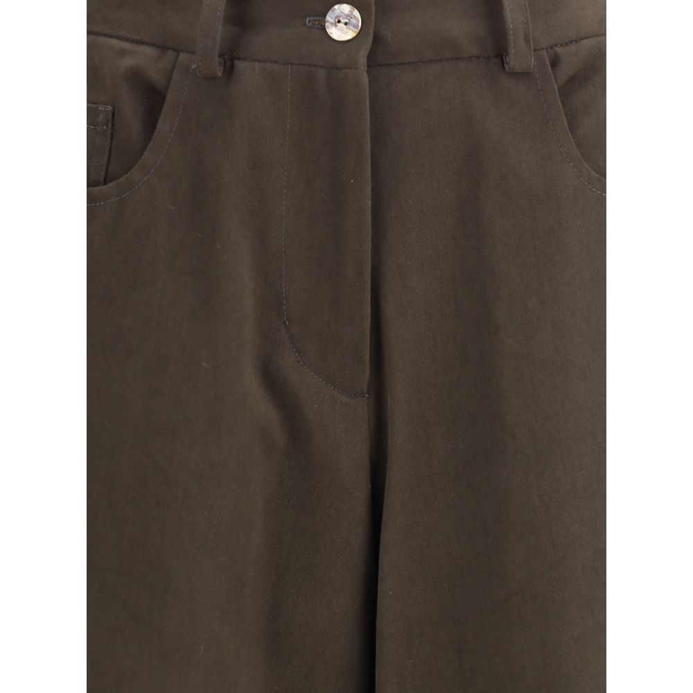 Ella Pantalone Ale - Classic Straight Leg Pants