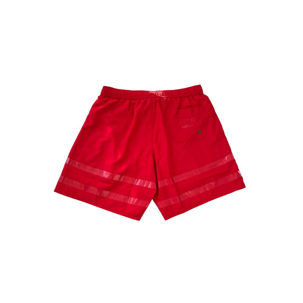 Iceberg Red Swimshorts for Men