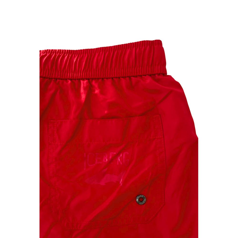 Iceberg Red Swimshorts for Men