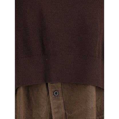 Sacai Denim Detail Sweater