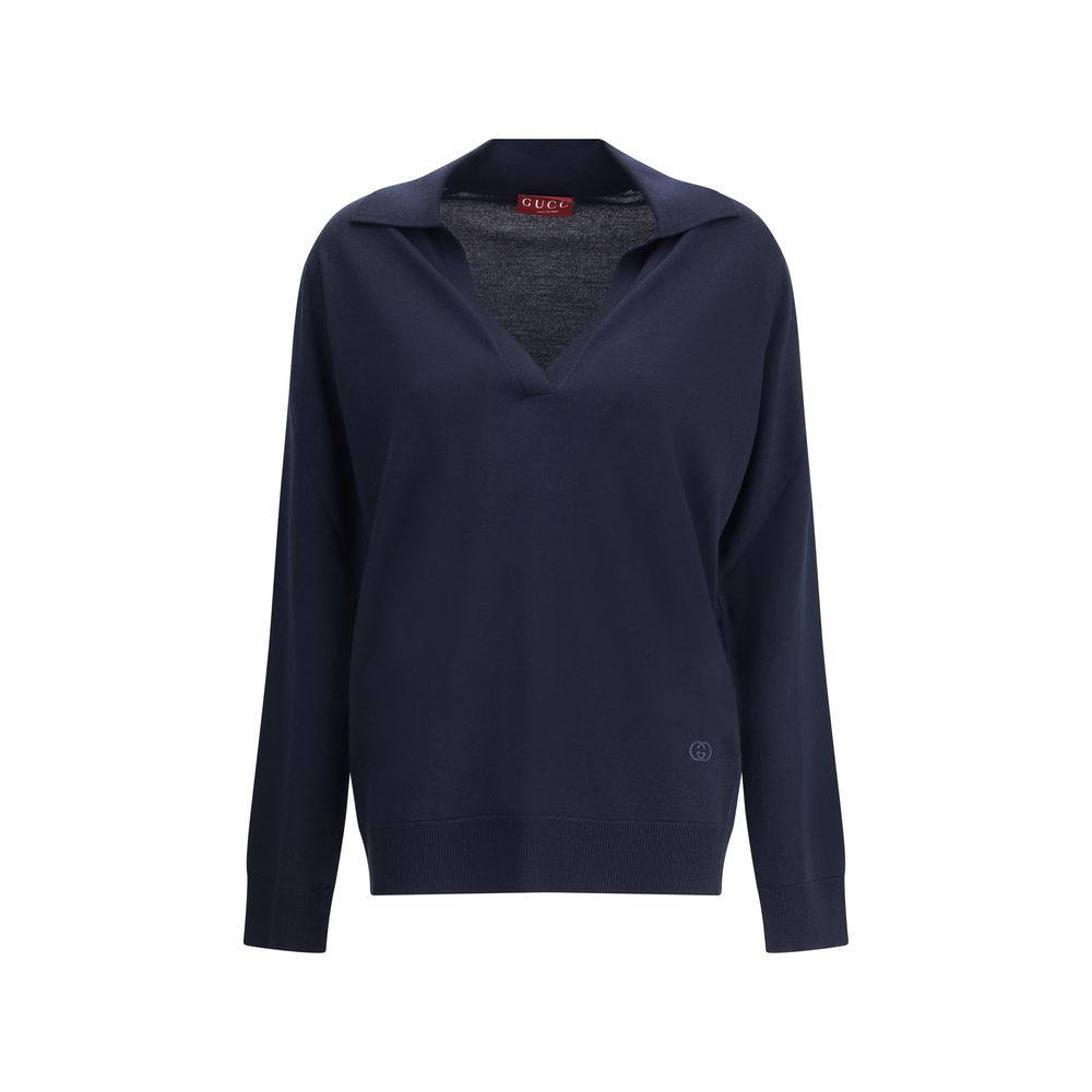 Gucci Polo Sweater: A Luxe Blend of Elegance and Casual Chic