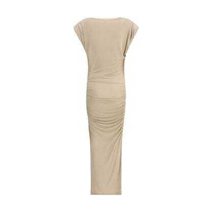 Marant Étoile Draped Midi Dress