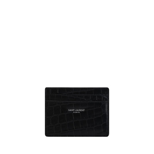 Saint Laurent Calfskin Card Holder