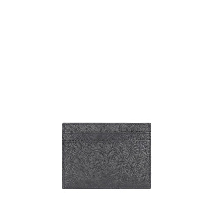 Saint Laurent Black Calfskin Card Holder