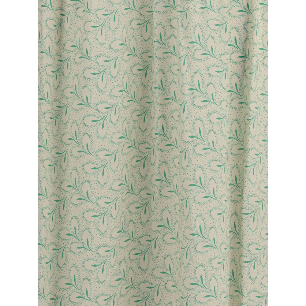 Kristina Ti Silk Maxi Dress with Foliage Print