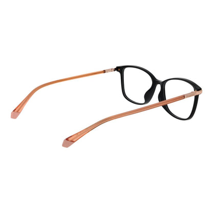 Polaroid Unisex Black Optical Frames – Rectangle Full-Rim