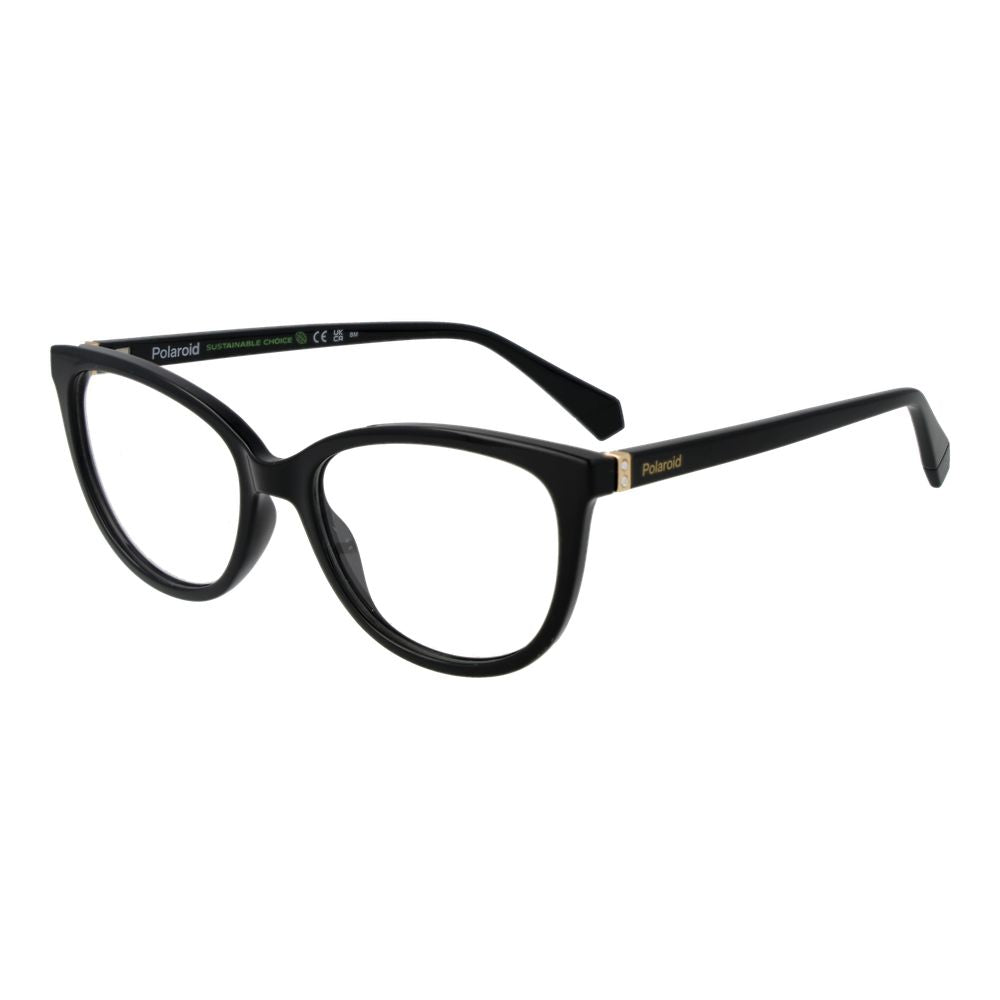Polaroid Unisex Optical Glasses – Black Rectangle Frame