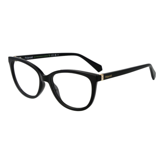 Polaroid Unisex Optical Glasses – Black Rectangle Frame
