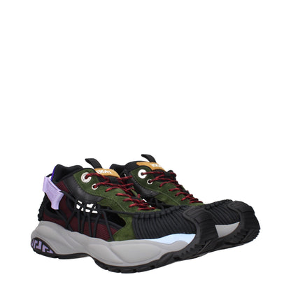 Versace Multicolor Leather Athletic Sneakers – A Bold Statement in Style