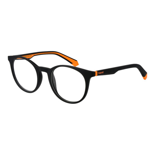 Polaroid Unisex Optical Frames – Black Full-Rim, 50mm