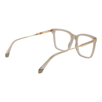 Polaroid Unisex Optical Frames – Beige Square Full-Rim