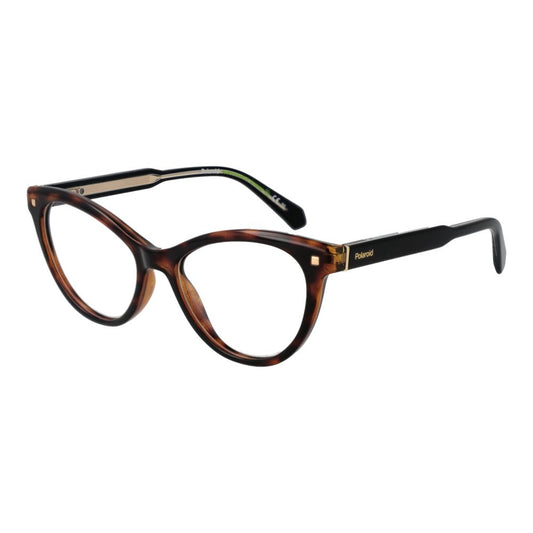 Polaroid Women's Optical Glasses – Brown Cat Eye Frame